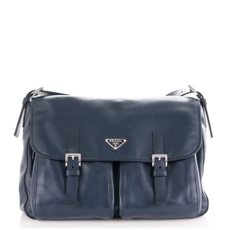 Prada Pattina Messenger Bag 